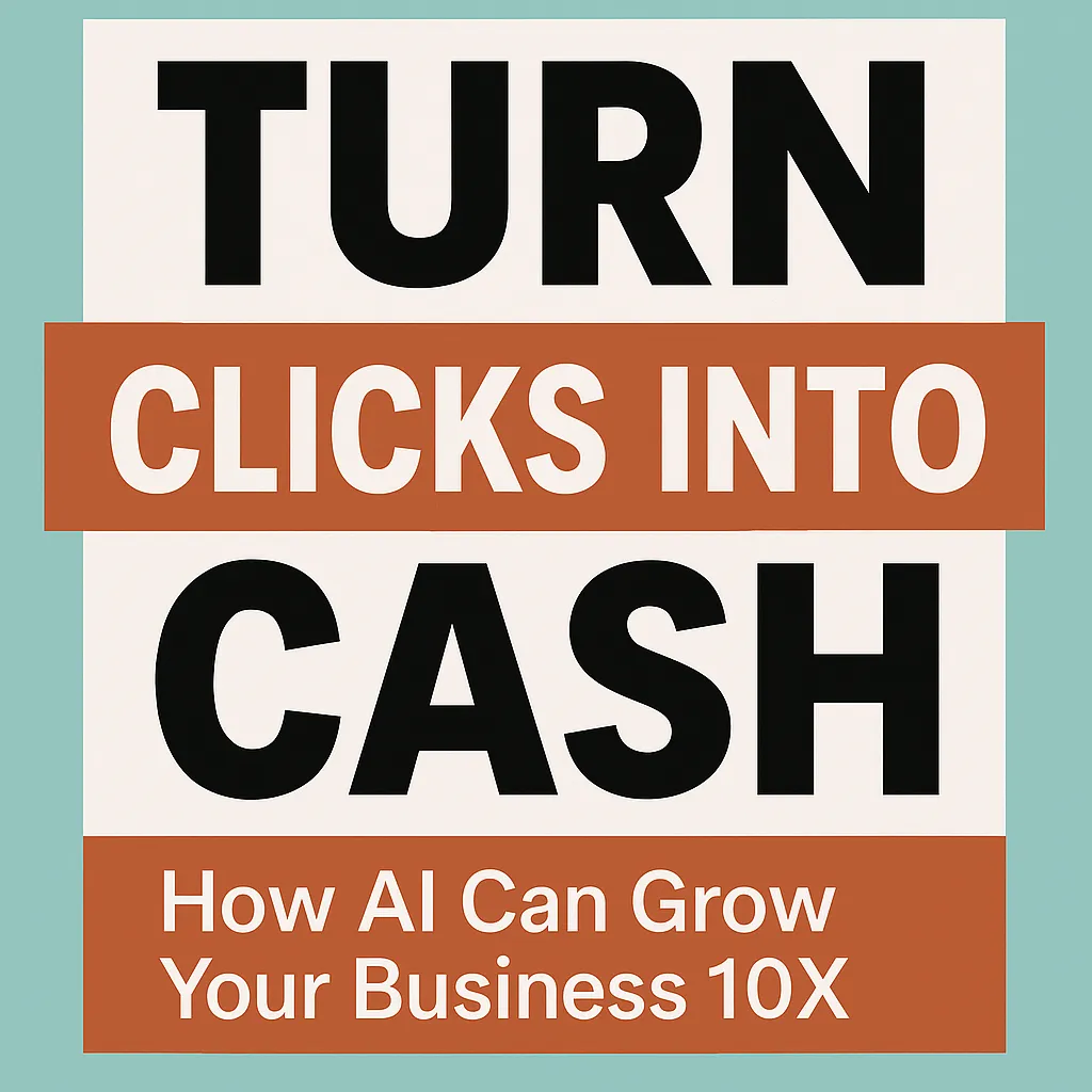 Turn Clicks Into Cash. How AI Can Grow Your Business 10X