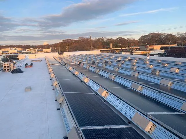 commercial solar installation