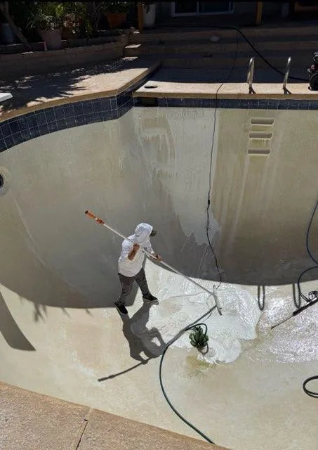 Pool Deck Repair & Coating in