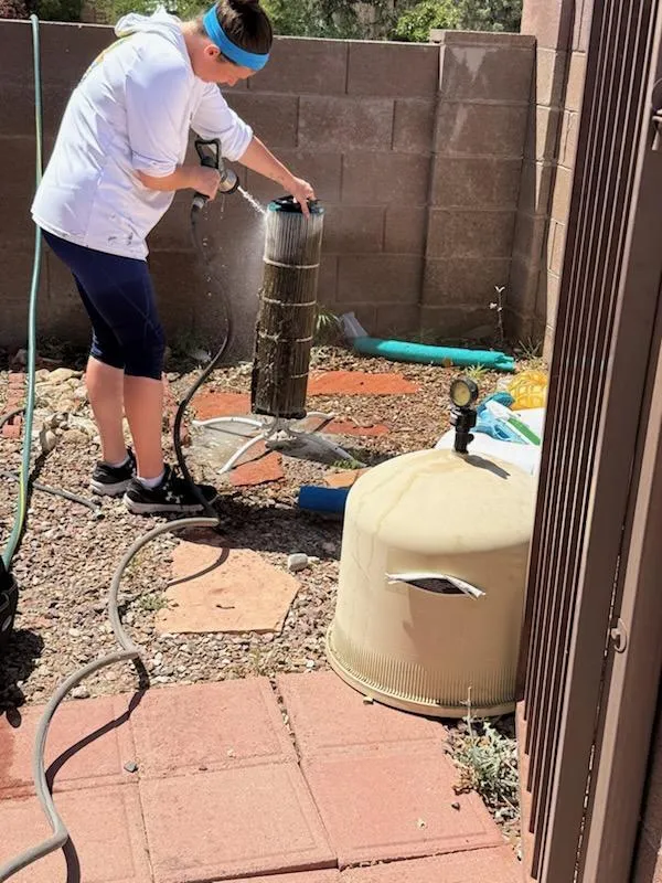 Pool Deck Repair & Coating in