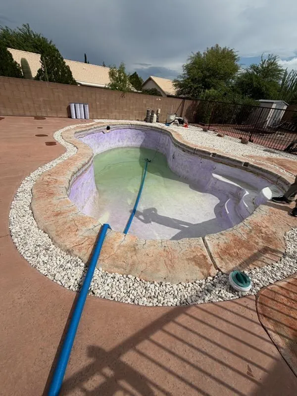 Pool Deck Repair & Coating in 