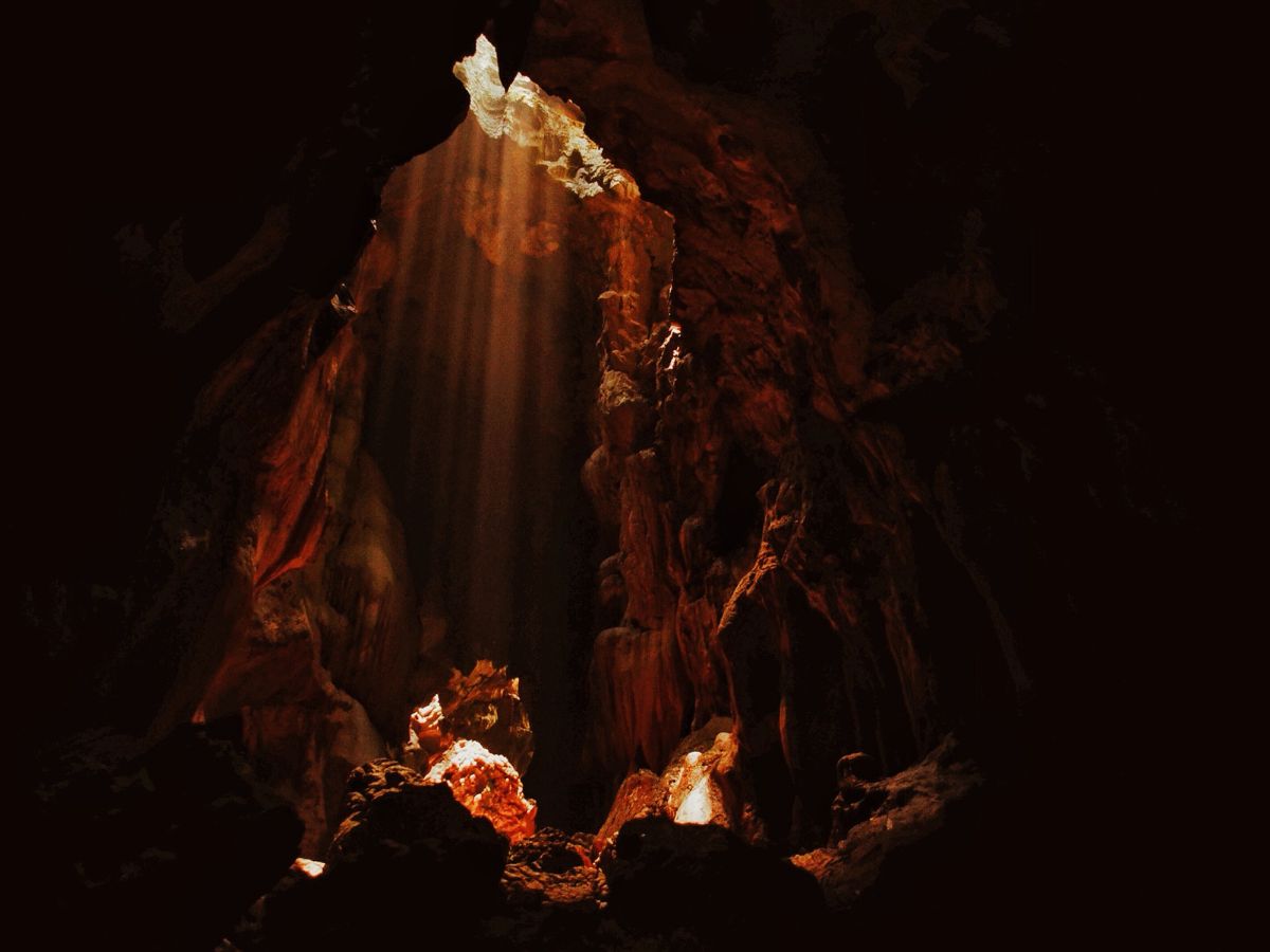 Light shines through the cave of your subconscious see what has been steering your life