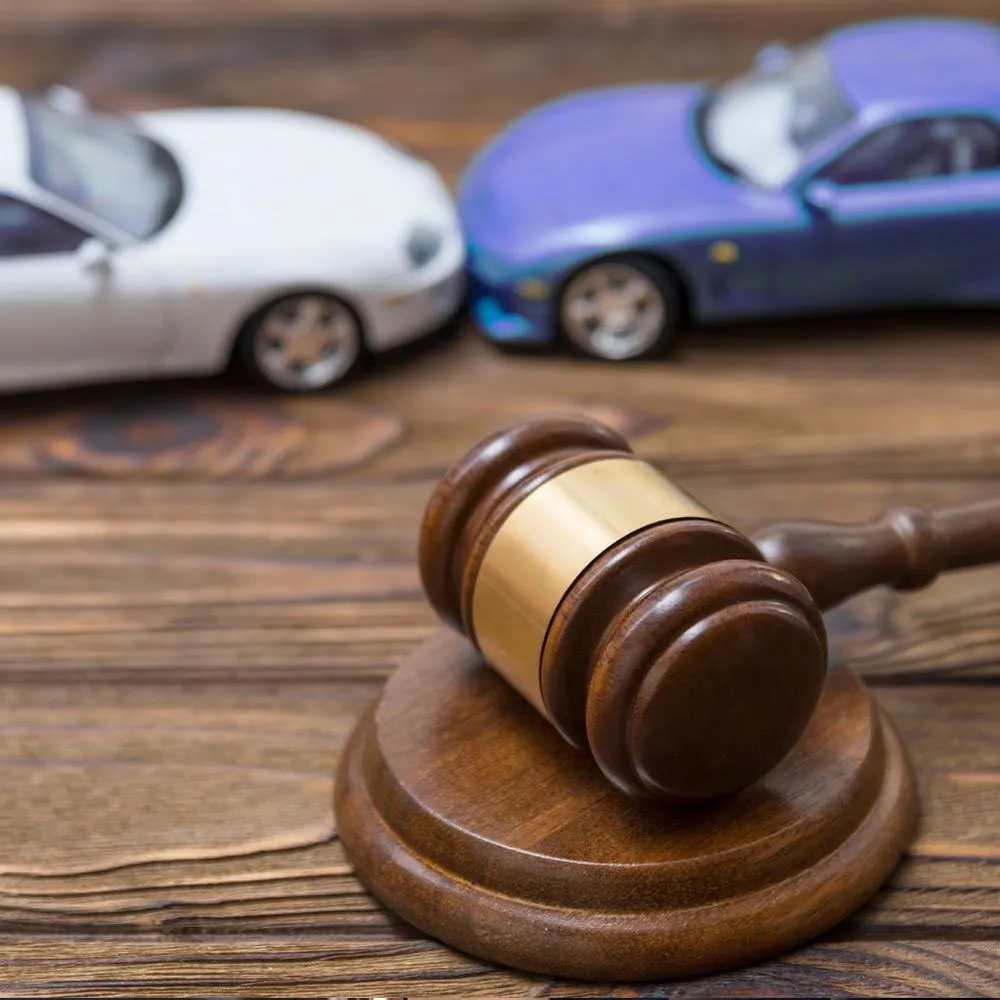 Lawyers working on a personal injury case