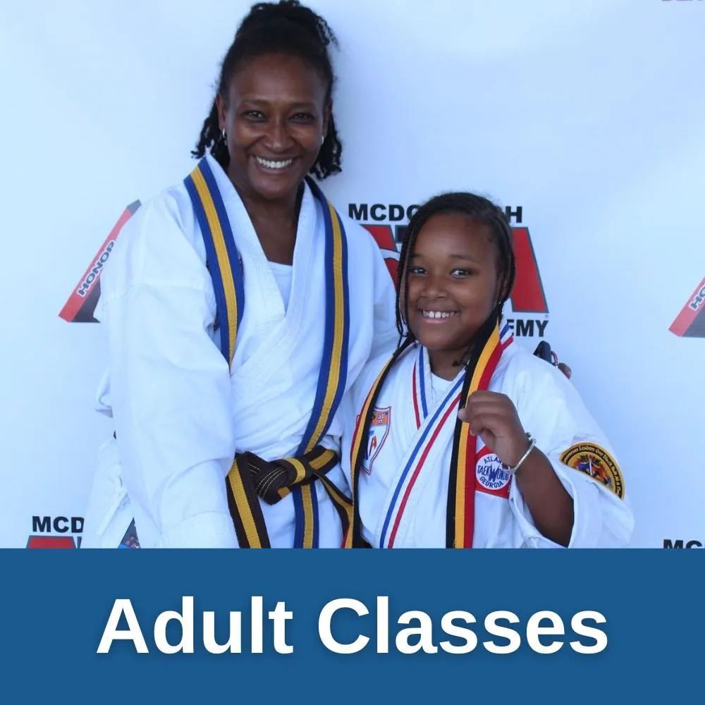 Martial Arts Classes For Adults in McDonough!