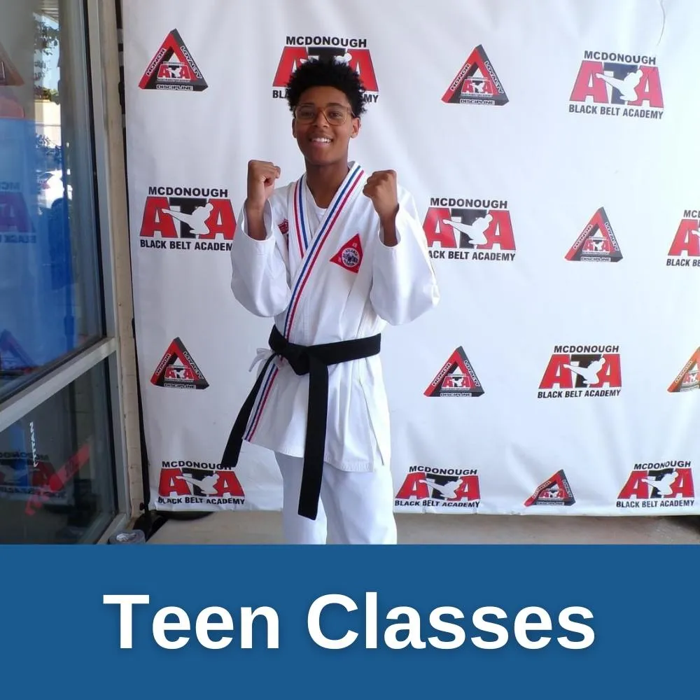 Martial Arts Classes For Teens in McDonough!