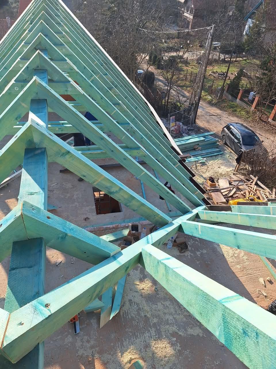 Cseréptető készítés 