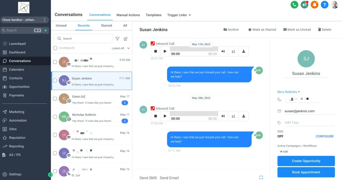 Unified Conversation Manager