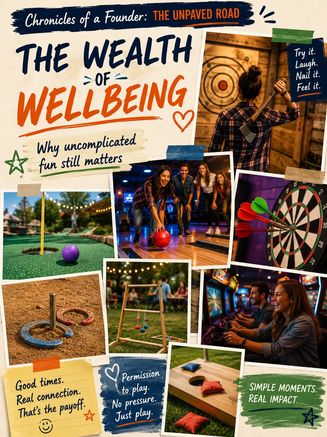 The Wealth of Wellbeing: Why Uncomplicated Fun Still Matters