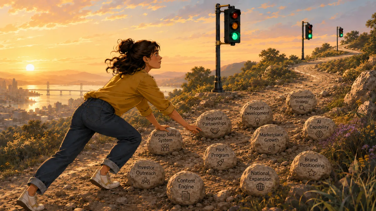 Pushing Pebbles and Looking Three Lights Ahead