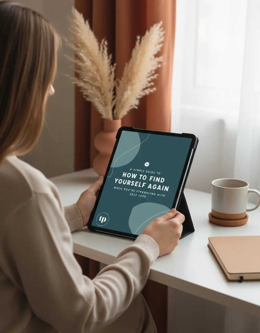 Free self-discovery guide How to Find Yourself Again by Racheal Turner