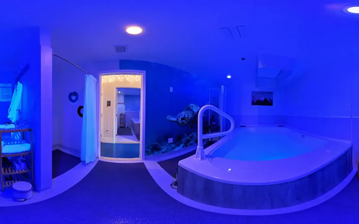 sensory deprivation float tank