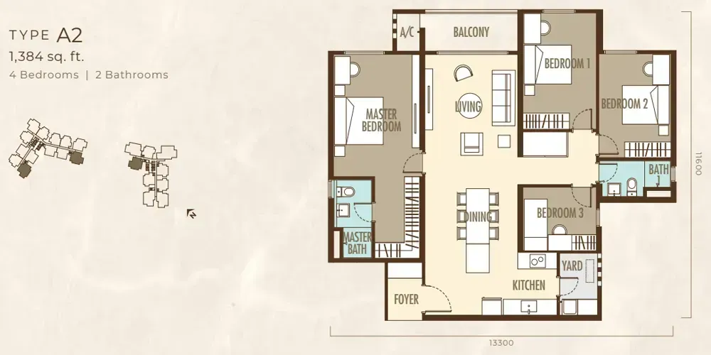 ayanna bukit jalil floor plan