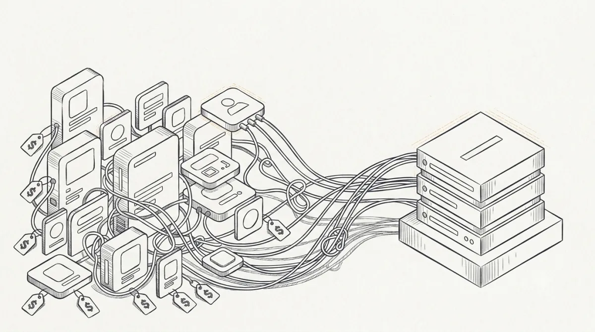 Your Contractor SaaS Stack Costs $500 a Month. Half of It Can Be Replaced for $50.