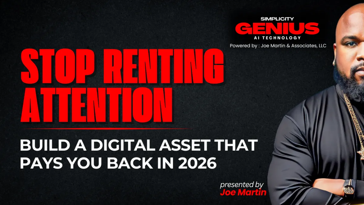 Build a Digital Asset in 2026 | Joe Martin