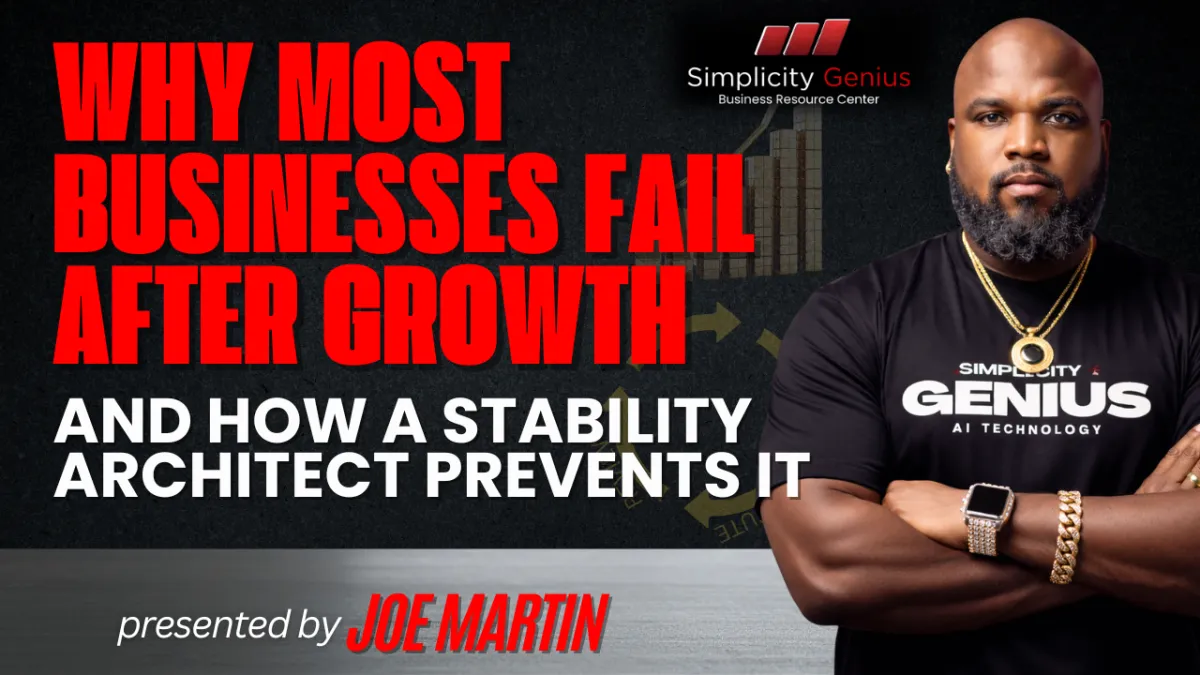Why Businesses Fail After Growth | Stability Architect