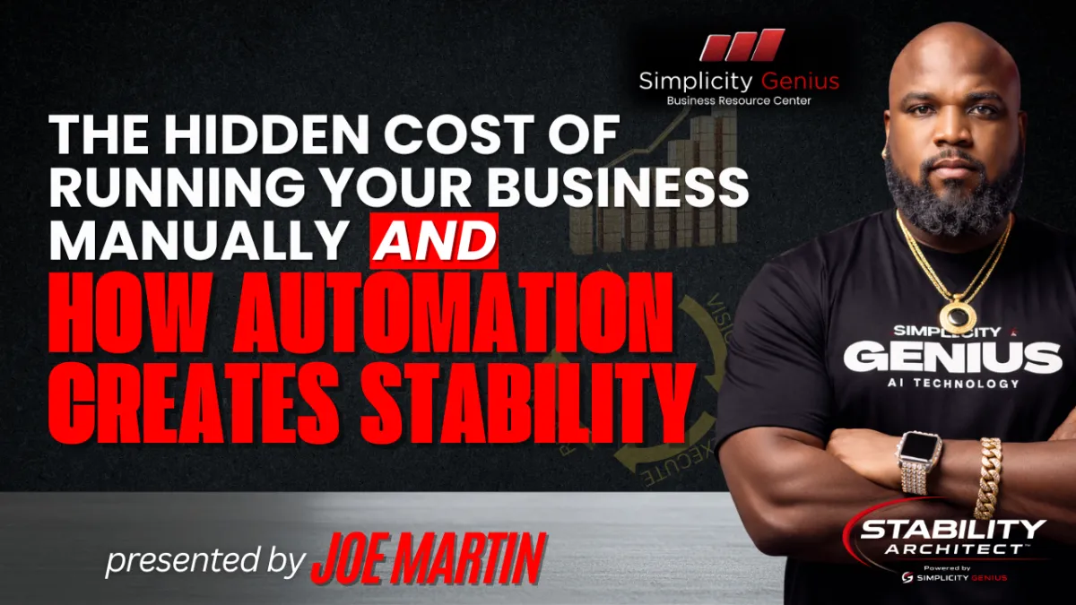 Manual vs Automated Business | Stability Architect Guide