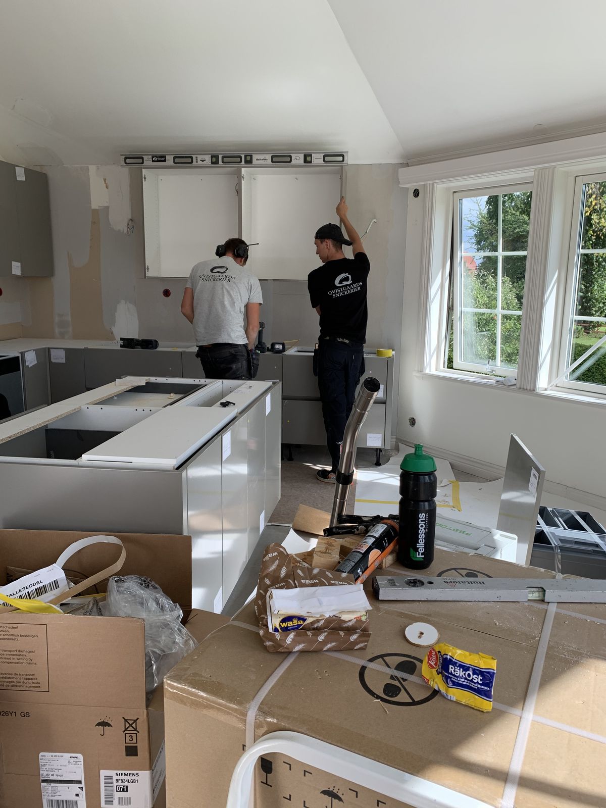 Quality craftsmanship and skilled tradespeople at work