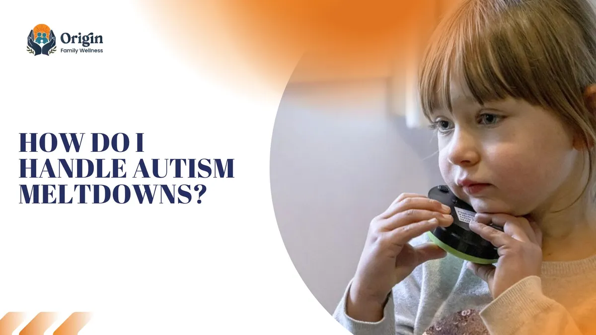 How do I handle autism meltdowns?
