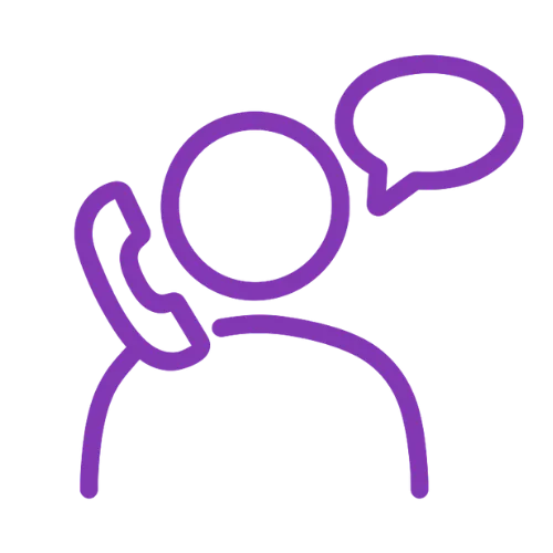 Icon of a phone call