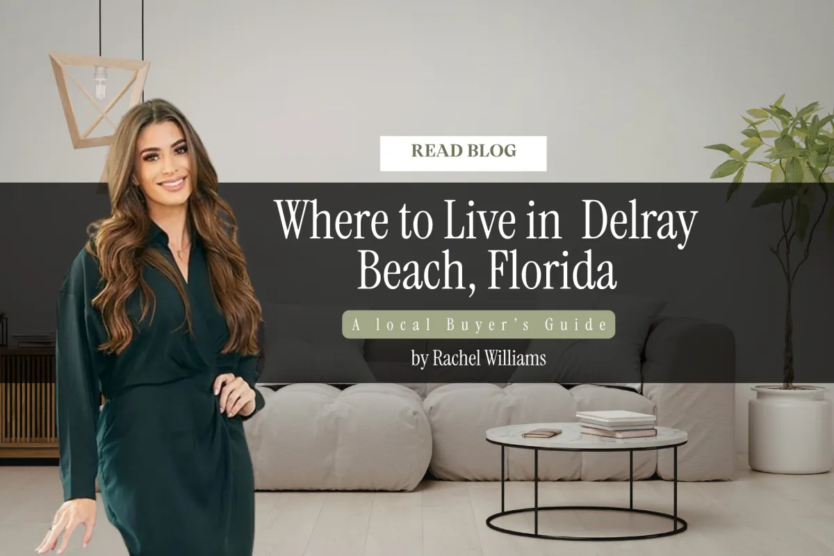 Best neighborhoods and lifestyle areas in Delray Beach Florida including downtown, Lake Ida, East Delray, and West Delray