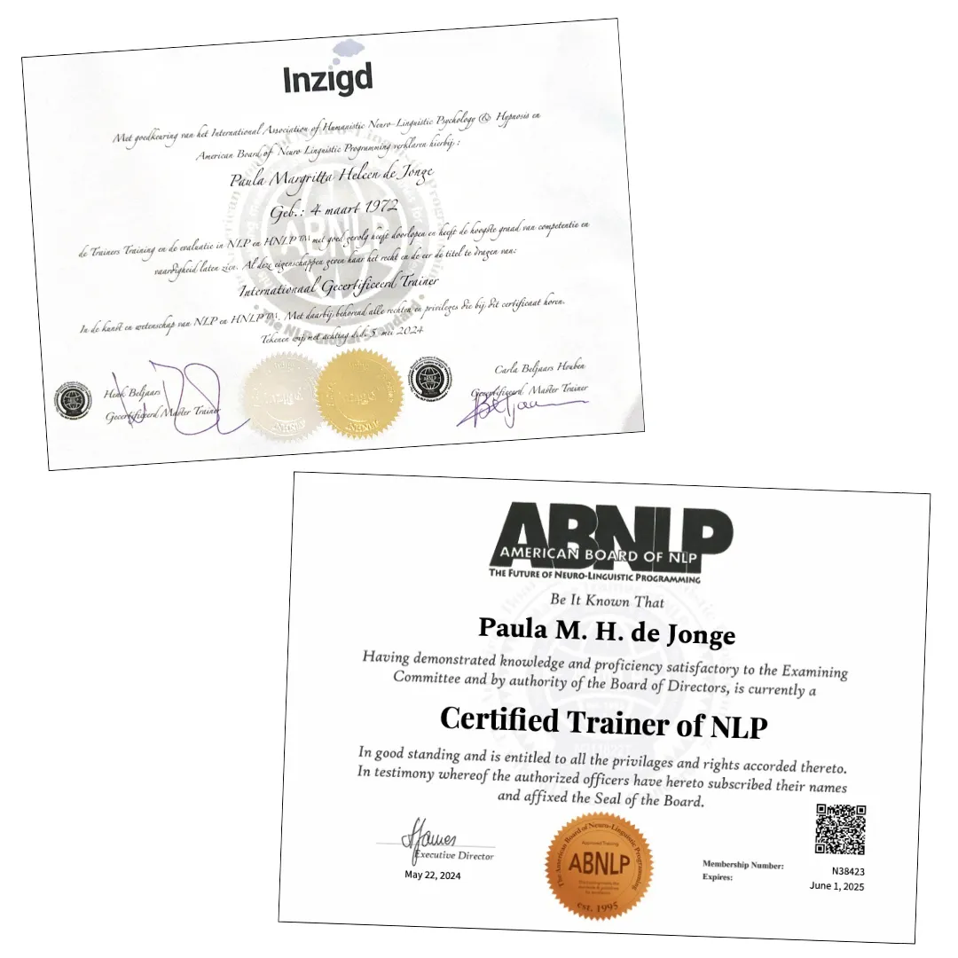 help trainer en abnlp certificaat