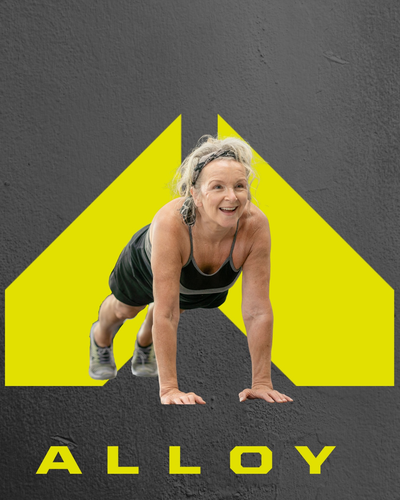 Member participating in coach-led small group strength training at Alloy Personal Training Middleton WI