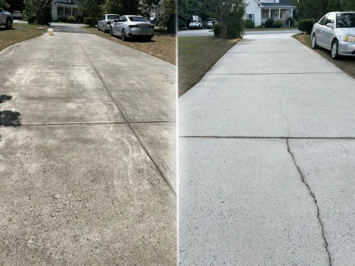 Driveway & Sidewalk Cleaning Angier, NC