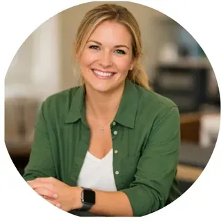 Portrait of Chloe T., a friendly woman in her 30s, based in Sydney and working as a practice manager in allied health, looking confident and approachable