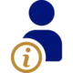 Coaching icon representing personalized support and career growth for professionals seeking clarity and confidence.