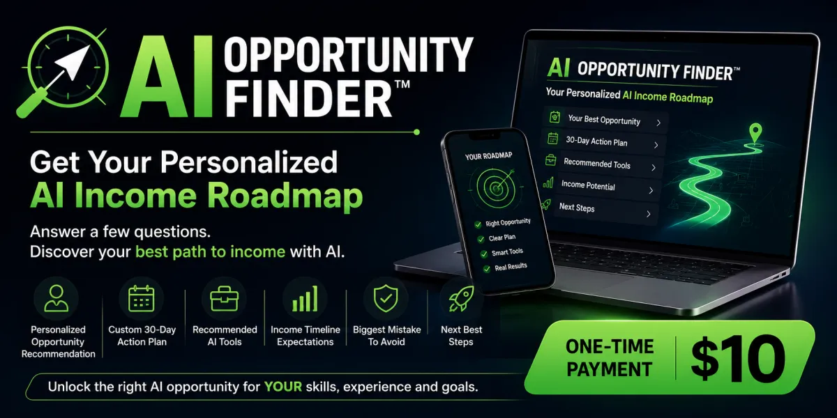 AI Opportunity Finder Product Mockup