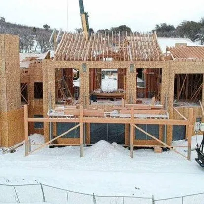 custom home framing