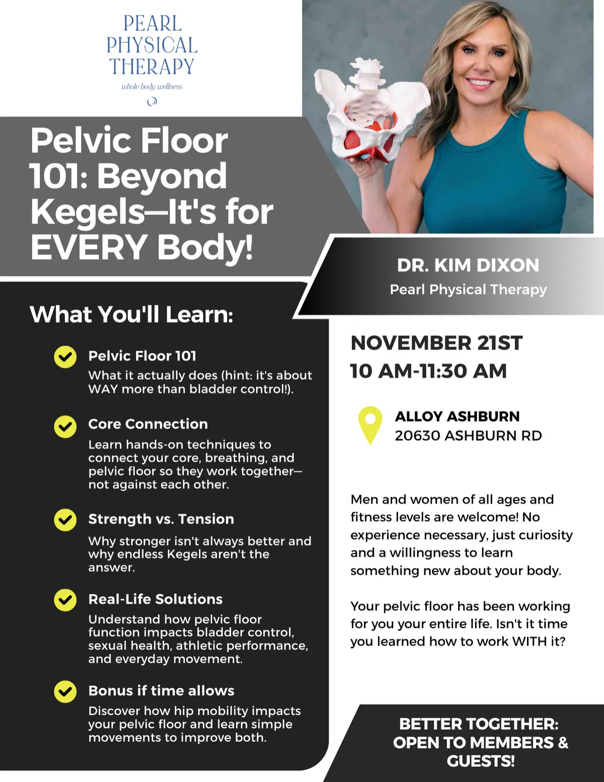 Pelvic Floor Workshop