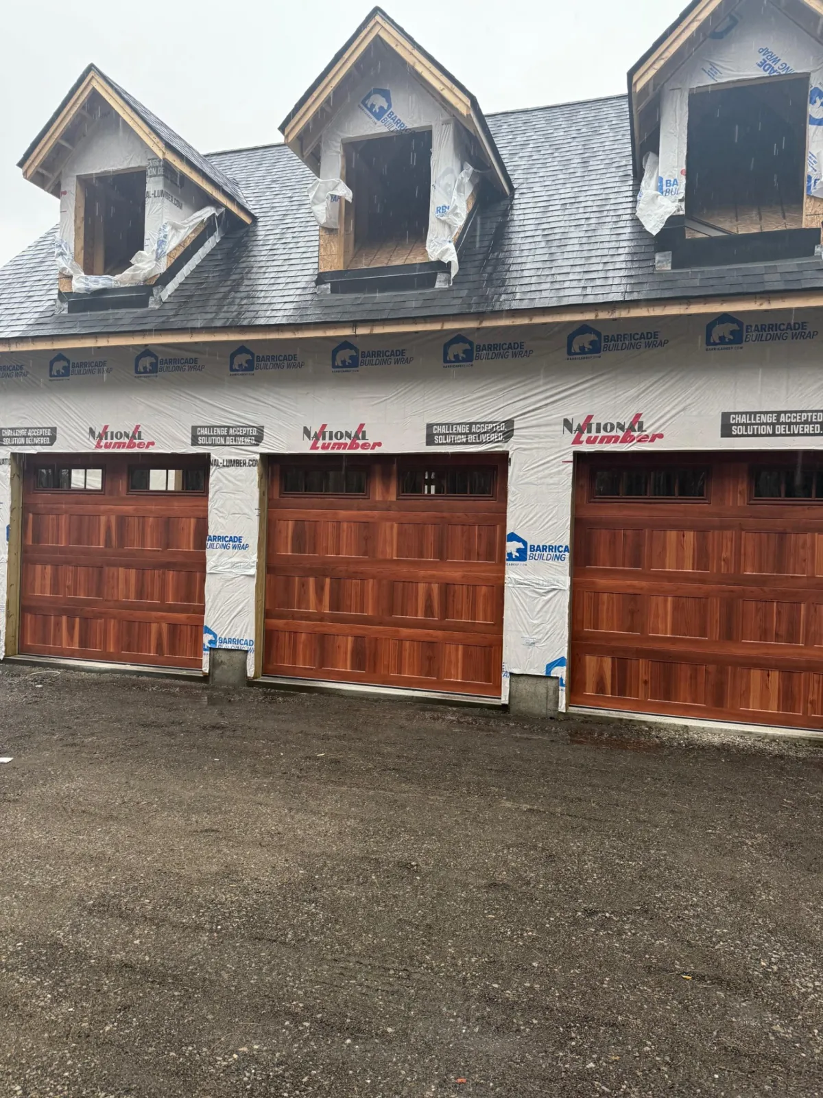 Garage door repair completed by Woonsocket Door Sales in Southern New England
