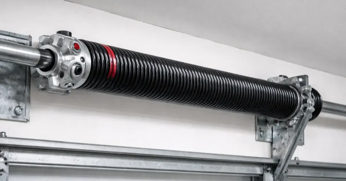 Garage door spring repair by Woonsocket Door Sales in Southern New England