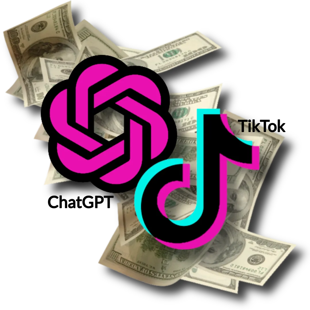 How to Make More Money Online Now With AI And Viral TikTok Videos Logo