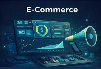 Illustrations representing automation, analytics, communications, and community tools.