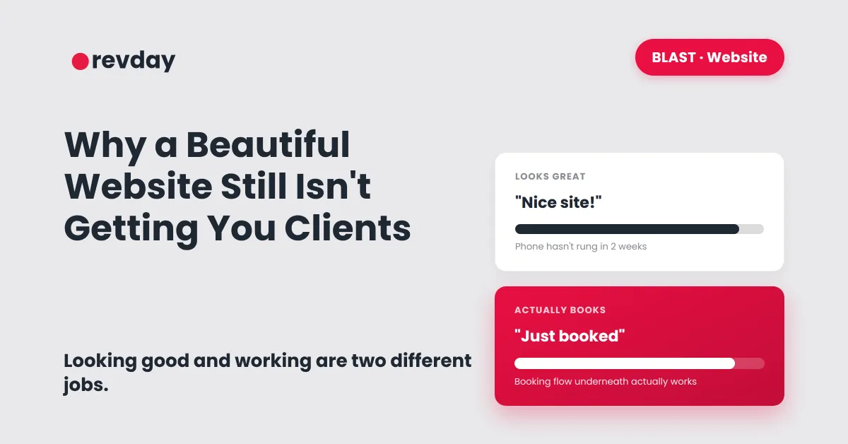 Why a Beautiful Website Still Isn't Getting You Clients