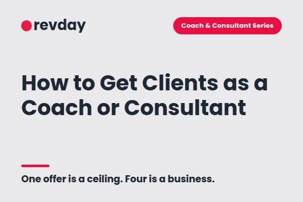 Coach reviewing a structured client pipeline instead of ad hoc enquiries