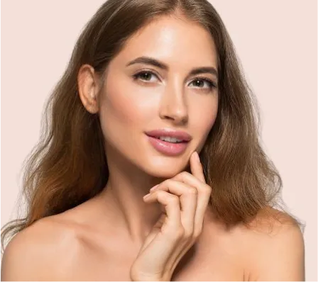 Revilogy skincare consultation: client asking questions and learning about natural, science-backed skincare solutions for healthy, radiant skin.