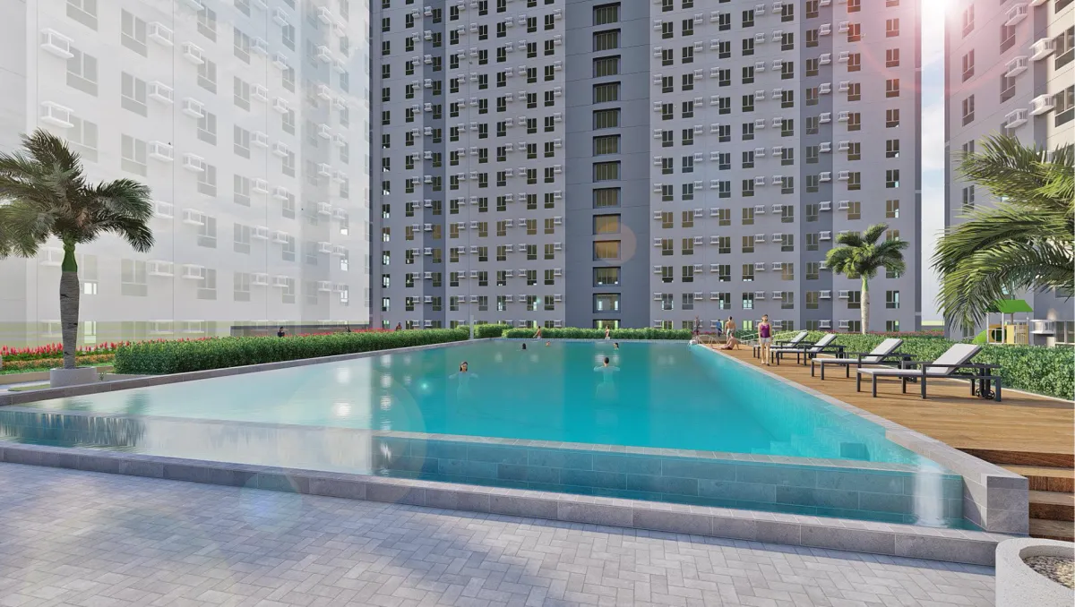 Swimming pool & Amenity area at Avida Towers Makati Southpoint