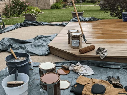 Southaven, MS Deck Staining