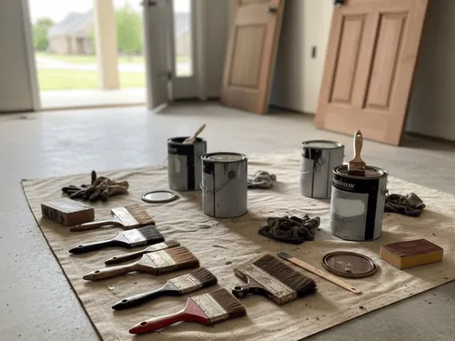 Southaven, MS Door Staining