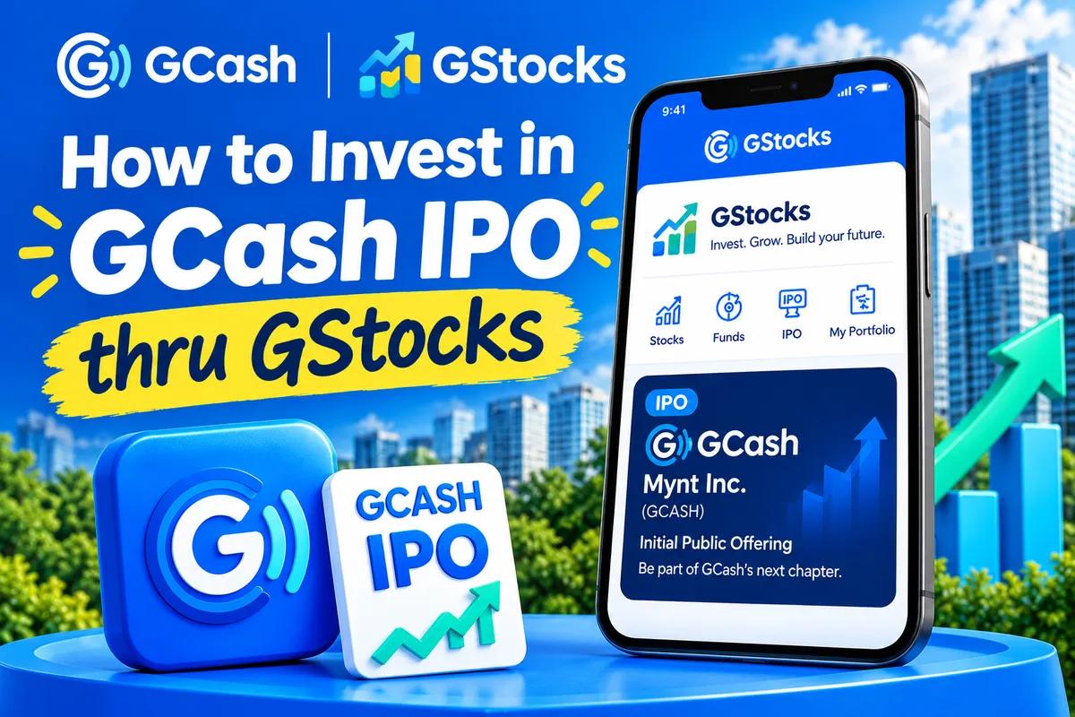 How to Invest in GCash IPO thru GStocks?