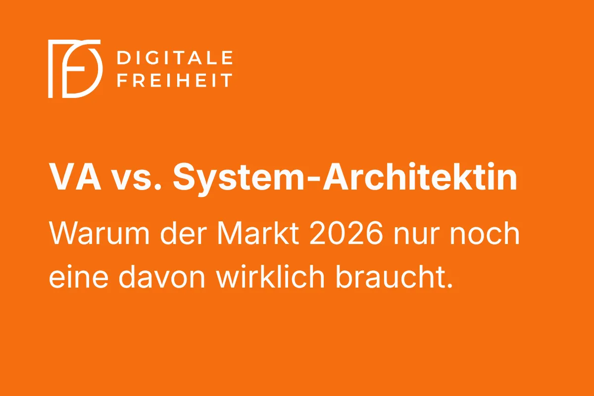VA vs. System-Architektin
