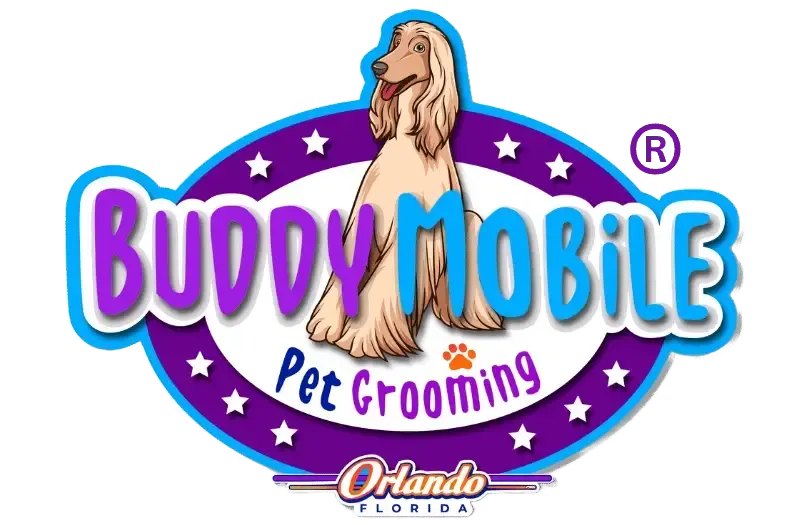 Buddy Mobile Pet Grooming Logo