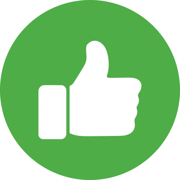Thumbs up - leave us a Google review