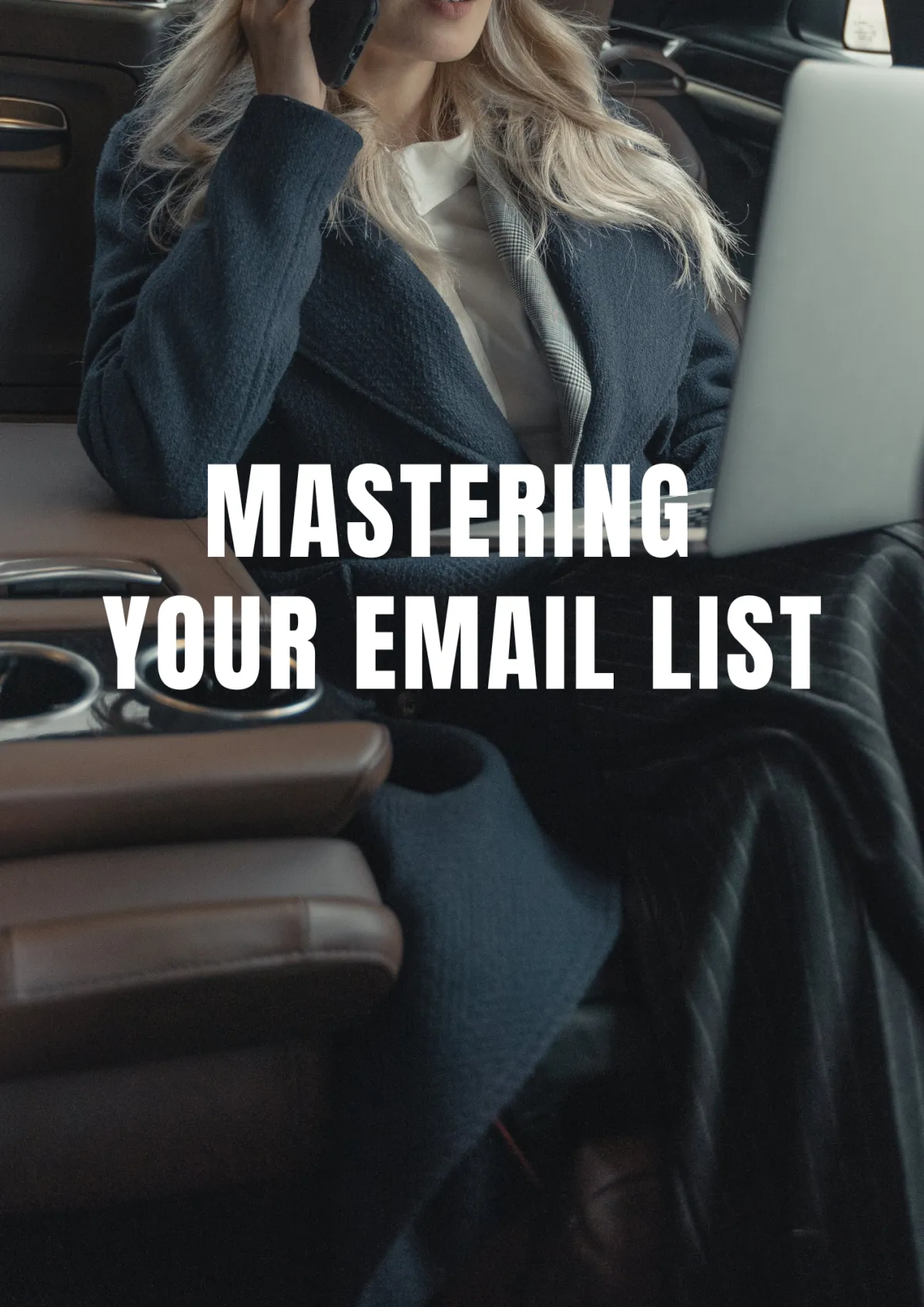 Cover image of the Mastering Your Email List guide with Master Resell Rights.