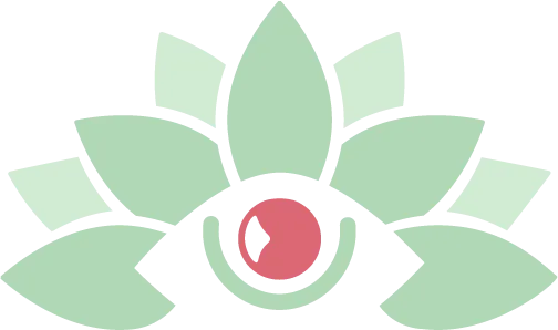 Erica Trestyn LCSW Holistic Psychotherapy logo featuring a lotus flower with an eye symbol and green text.