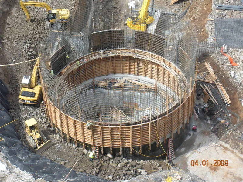 Hydroelectric facility at Arrowrock Dam, Idaho