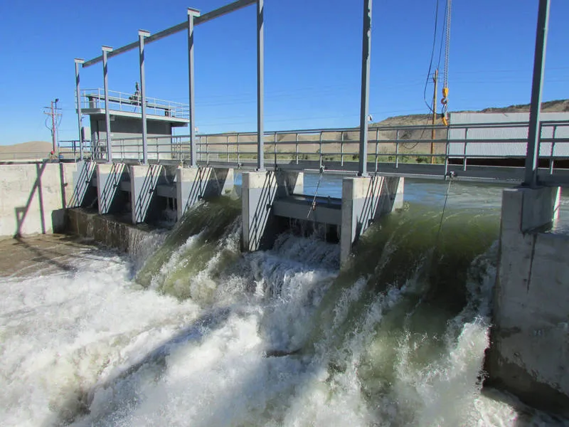 Hydroelectric Dam in Montrose, Colorado